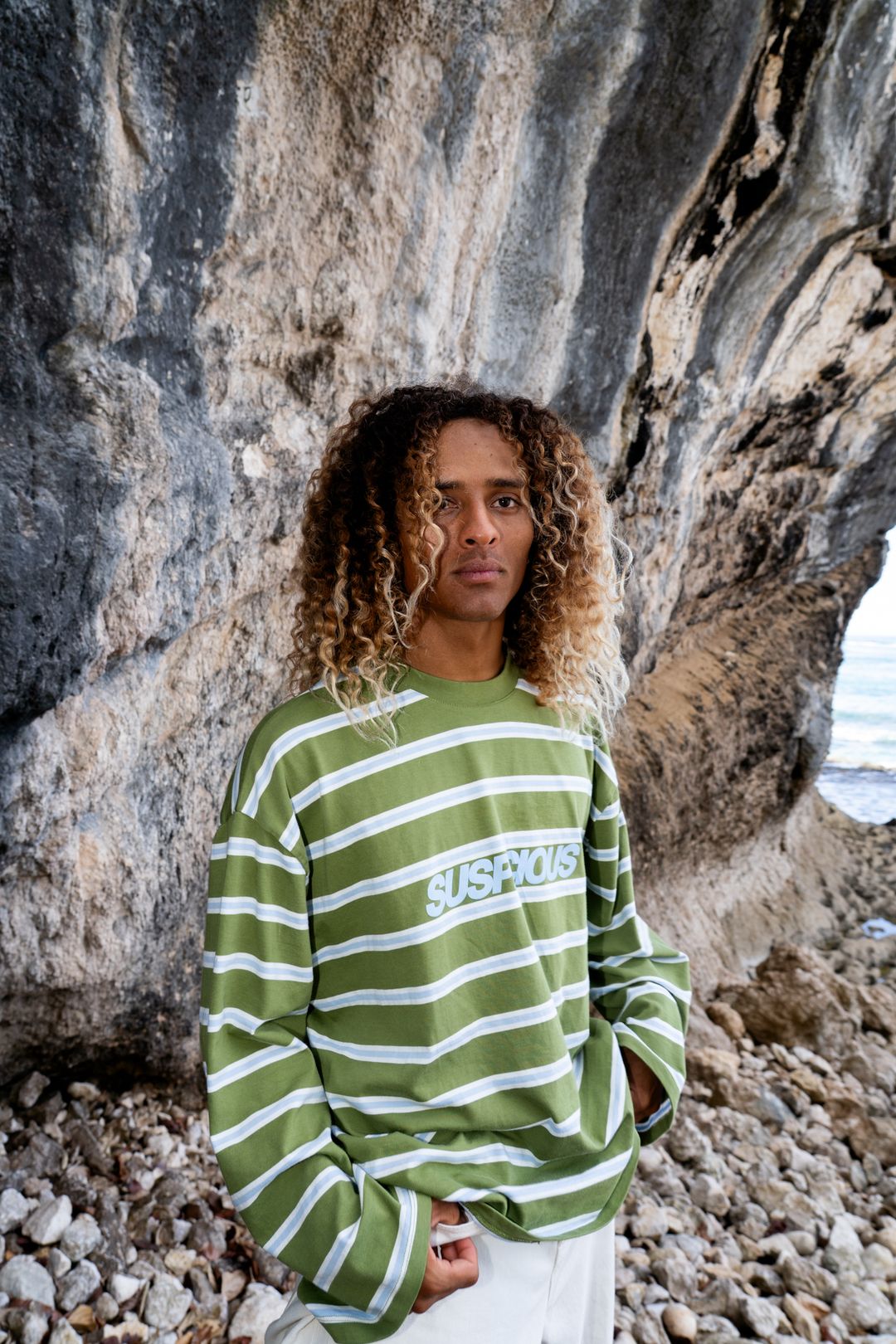 Suspicious — Suspicious x Santa Teresa local surfers, photograph by Marylou Priem
